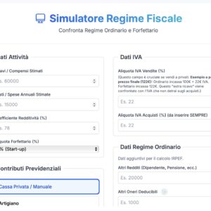Simulatore Regime Fiscale