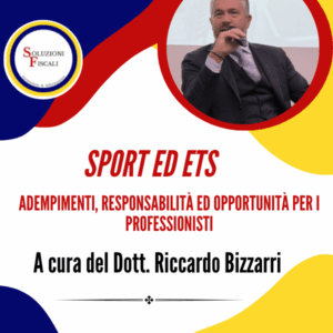 SPORT ED ETS NOVITÀ 2026