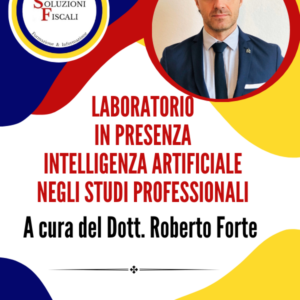 LABORATORIO INTELLIGENZA ARTIFICIALE - 27/03/26 Roma